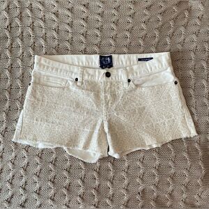 Stylish White Women's Shorts